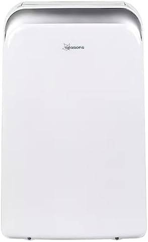 Seasons SM13R1 Portable Air Conditioner with Heater White