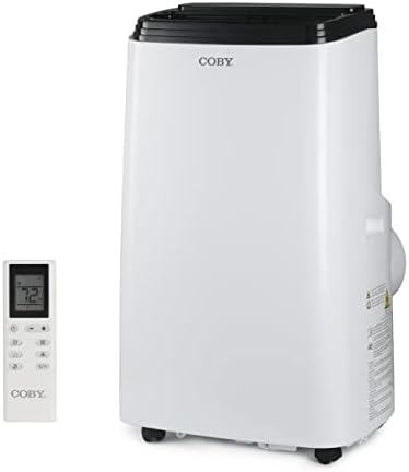Coby CBPAC815 3-in-1 AC Unit Dehumidifier Fan 12000 BTU White
