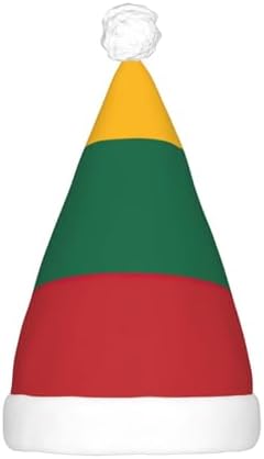 Lithuania Flag Christmas Hat with LED Lights