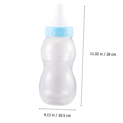 HEALLILY 2pcs Plastic Candy Storage Bottles with Coin Holder