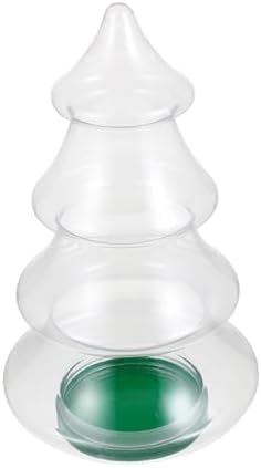 PRETYZOOM Christmas Tree Candy Jar for Party Favors