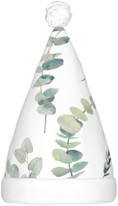 Eucalyptus Leaves Christmas Hat with LED Lights