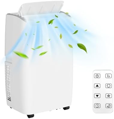 GAOMON 14000 BTU Portable AC Unit with Dehumidifier and Fan