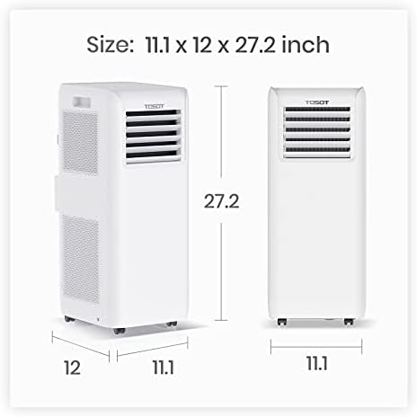 TOSOT 9500 BTU Portable Air Conditioner White