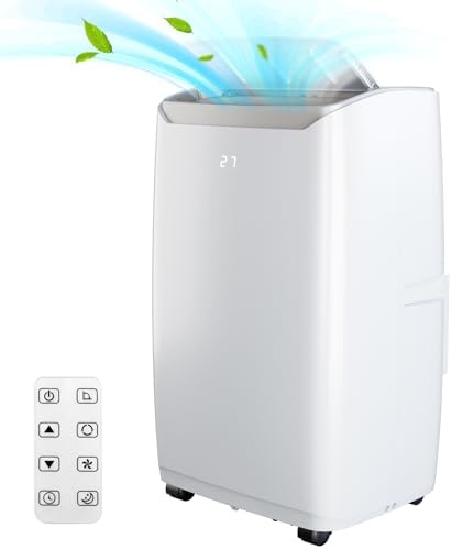 Jojoka 12000 BTU Portable AC Unit with Dehumidifier and Fan