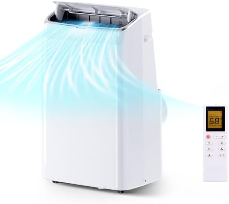 15000 BTU Portable Air Conditioner with Dehumidifier and Fan