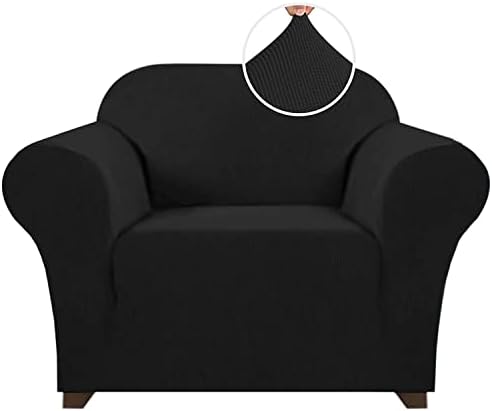 PrinceDeco Stretch Chair Cover with Arms 1-Piece