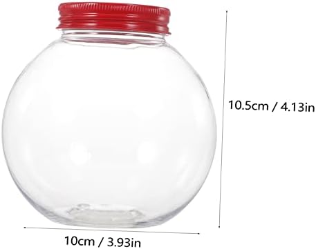 5pcs Christmas Candy Jars with Sealing Lids
