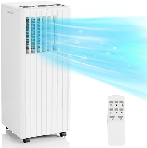 GAOMON 8000 BTU Portable AC with Remote Control and Window Kit