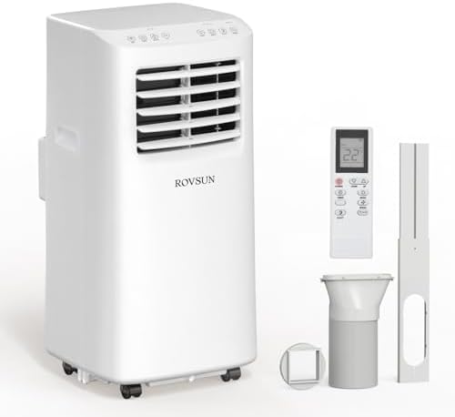 ROVSUN 8000 BTU Portable AC with Remote 3-in-1 Unit
