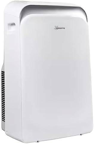 Seasons SM13R1 Portable Air Conditioner with Heater White