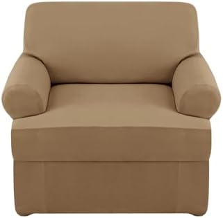 Deeky 2 Piece Stretch Sofa Covers with T Cushion Seat Cover