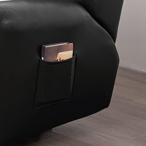 JOKIVTOU 123 Seat PU Leather Stretch Recliner Cover