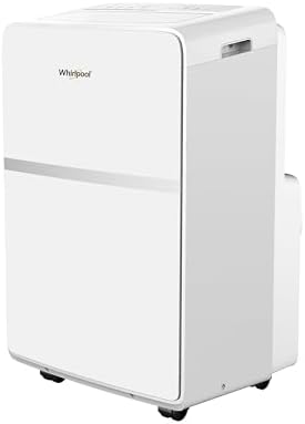 Whirlpool 8000 BTU Portable Air Conditioner with Dehumidifier White
