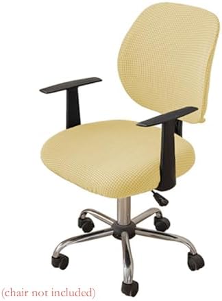 Sunnyway Stretchable Office Chair Cover Set - Elastic Fit for Desk Chair