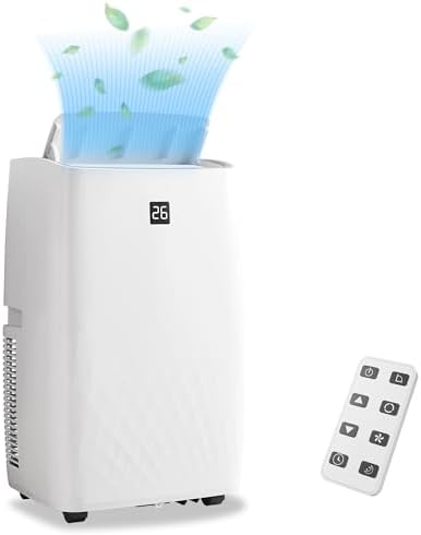 14000BTU Portable AC Unit with 4 in 1 Functionality