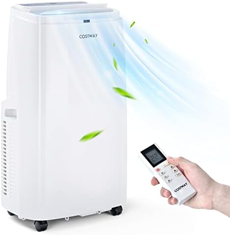 Costway 9000 BTU Portable Air Conditioner with Fan Dehumidifier