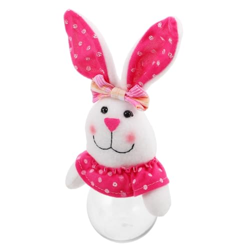 Easter Bunny Candy Jar Treat Holder Reusable Transparent