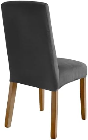 SureFit Hampstead Stretch Velvet Chair Covers Set of 2
