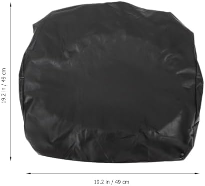 Garneck Waterproof Office Chair Seat Cover PU Leather Slipcover Stretchable Chair Cover
