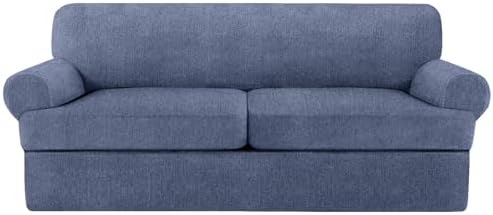 Jcones T Cushion Sofa Slipcover 3 Piece Set