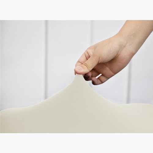 Lukery Stretchable Chair Covers 2 Piece Universal Removable Office Chair Slipcover