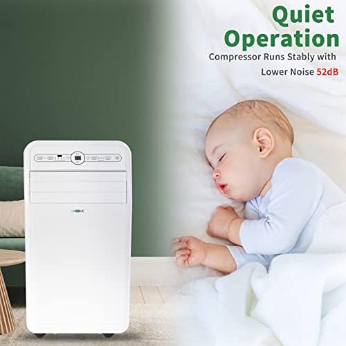 Uhome 12000 BTU Portable AC with Heat and Dehumidifier