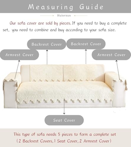 Luxury Vintage Cotton Embroidery Sofa Cover 28x28