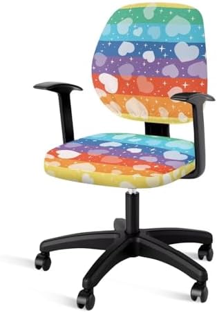 Flashideas Rainbow Love Office Chair Cover