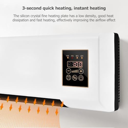 2025 New Climafy Split Air Conditioner Fan with Wall Mount Option
