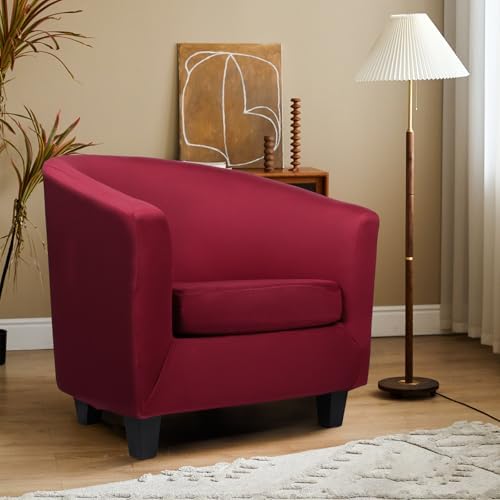 Treaful Club Chair Slipcover 2 Piece Set