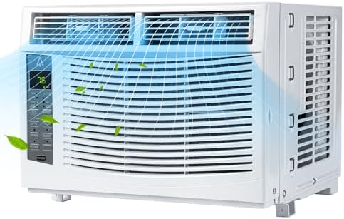 GAOMON 6000 BTU Window Air Conditioner with Remote and App Control 1