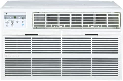Arctic Wind 3AWTW8000A 8300 BTU Wall Air Conditioner with Dehumidifier and Remote Control
