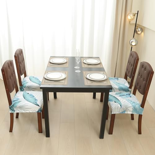 Set of 4 Stretchable Dining Chair Covers