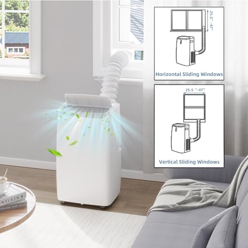 GAOMON 14000 BTU Portable AC Unit with Dehumidifier and Fan