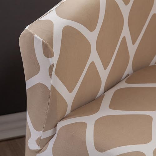 UEMIS Stretch Barrel Chair Cover Removable Slipcover Protector