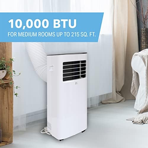 PerfectAire 2PORT10000A 10000 BTU Portable AC with Remote