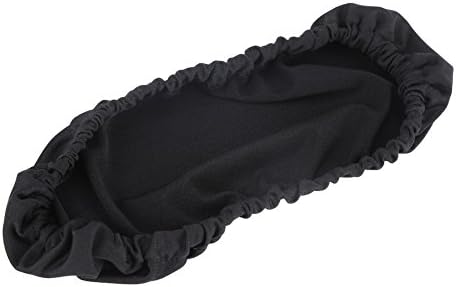 AUNMAS Computer Chair Armrest Slipcovers Set of 2 Elastic Black Protectors
