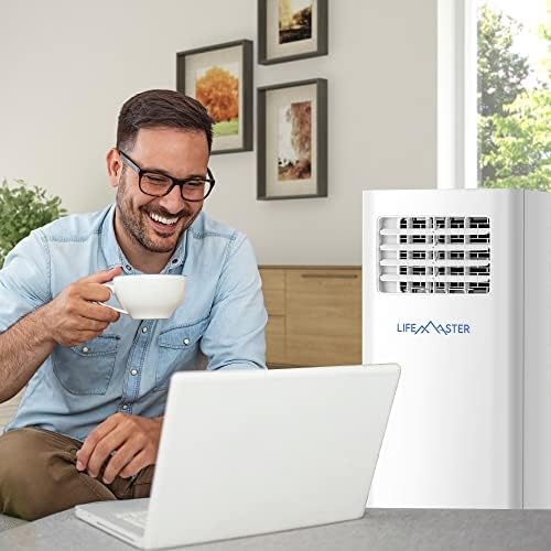Lifemaster 12000 BTU Portable AC Unit with Digital Remote and Exhaust Kit