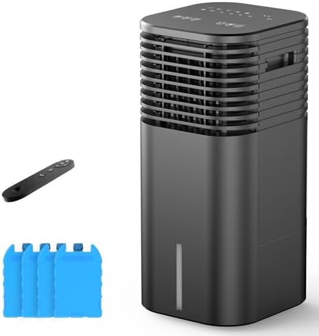 24 Inch Windowless Portable AC Unit with Remote and 120 Degree Oscillation