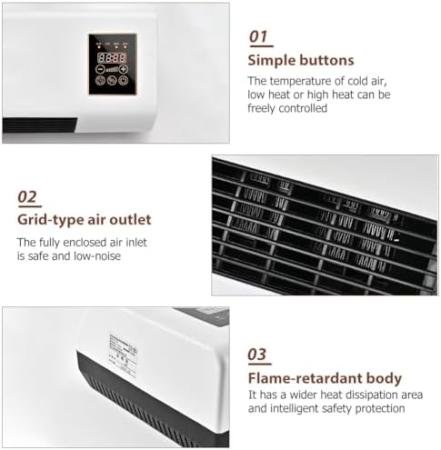 2025 New Climafy Split Air Conditioner Fan with Wall Mount Option