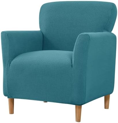 HAOYONG Stretch Velvet Armchair Slipcover 1-Piece
