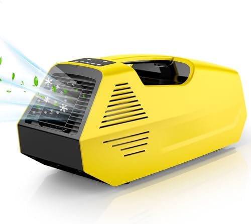 Pluralla Portable AC 2380BTU Rapid Cooling Yellow