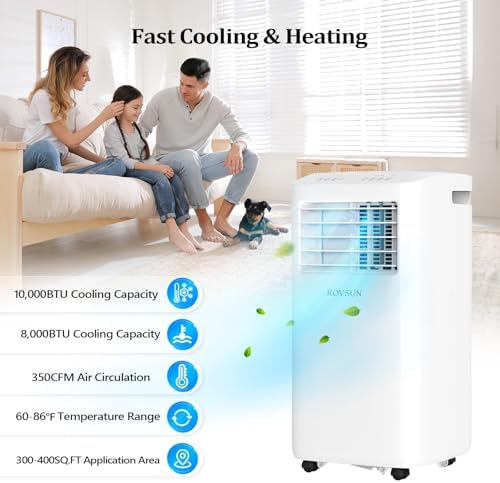 ROVSUN 10000 BTU Portable AC Heater with Remote