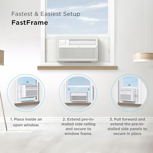 TCL Q-Series 8000 BTU Inverter Window AC White