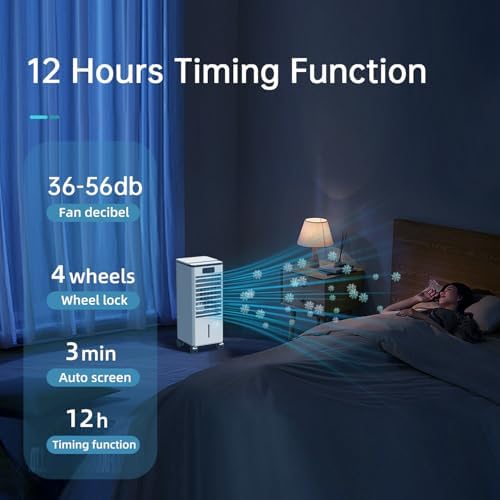 Feculs Official Portable Air Conditioner 3-in-1 with Child Lock