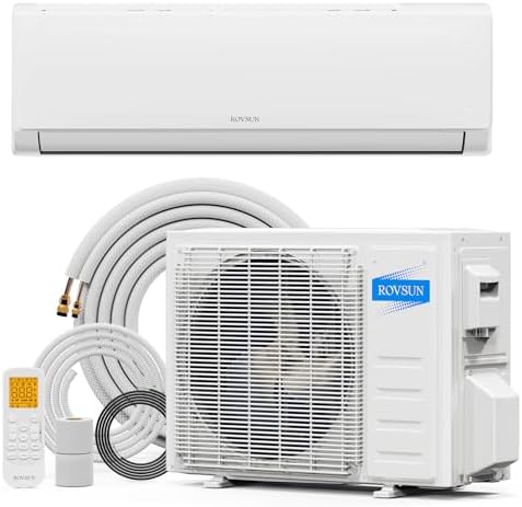 ROVSUN 18000 BTU Mini Split AC Heater with Inverter and Remote Control