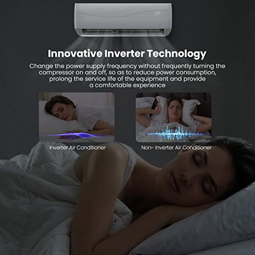 KOTEK 18000 BTU Mini Split AC Heating System with Heat Pump