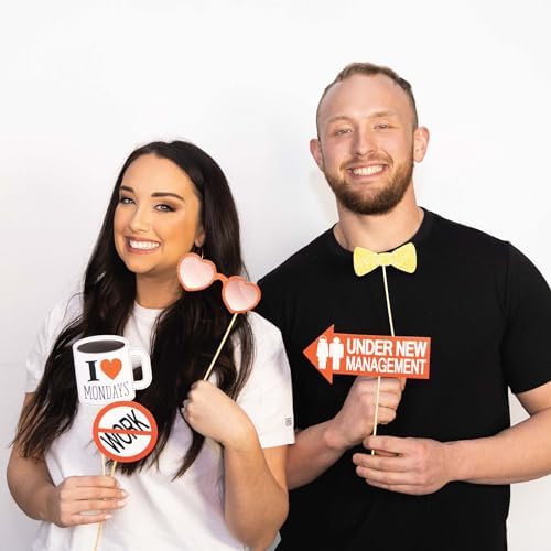 Retirement Party Photo Booth Props - 41-Piece Kit