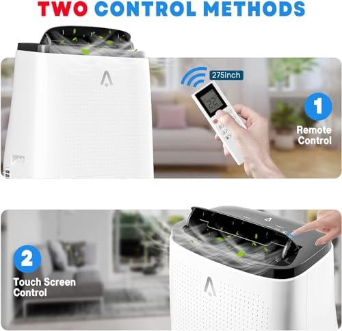 14000 BTU Portable AC with Cooling Dehumidifier Fan